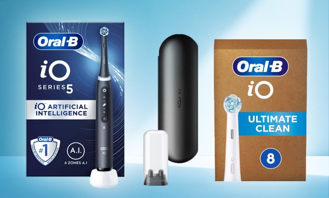 Electric toothbrushes next to each other