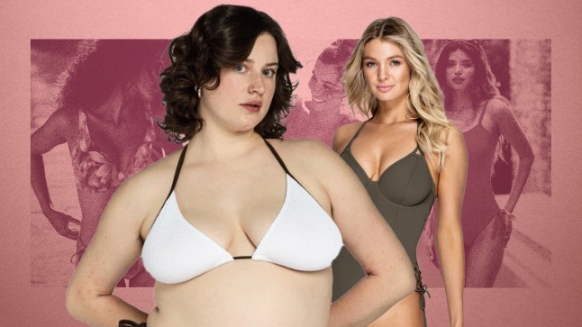 Females wearing swimwear